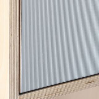 HPL aluminium ribbelprofiel
